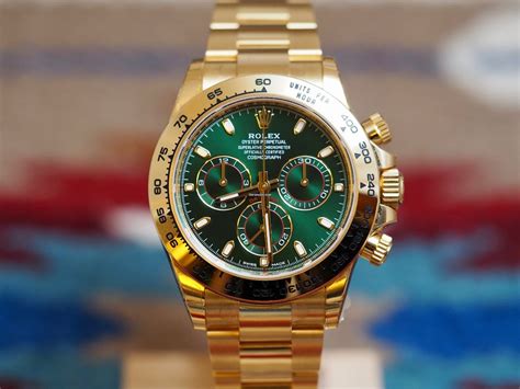 rolex daytona emerald green|Rolex daytona green dial discontinued.